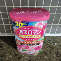 바스로망 입욕제 릴렉스 장미, 600g, 3개
