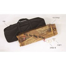 직지 미니 가야금, 금박 직지  미니 가야금(개량줄)