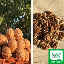 국산 햇 호두 피호두 깐호두 산지직송 GAP인증 100g 500g 1kg, 피호두_중_1kg
