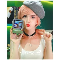 Divoom DITOO 픽셀스크린 블루투스 스피커 통화 휴대용 DIY LED 귀여운 패션, 그린