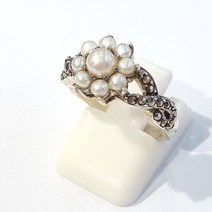 블루케이 [블루케이] 담수진주 원석 반지 220802-19 6월탄생석선물