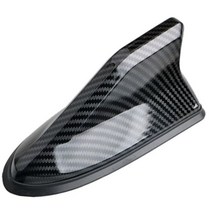 상어 지느러미형 장식용 안테나 탄소 섬유룩 범용 AM/FM 신호 디자인 모든 자동차 라디오 액세서리용, B design