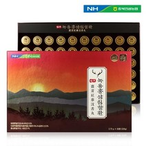 [선물세트] 충북인삼 농협 발효 홍삼 침향환 60환(생산물 배상책임보험가입), 5세트, 60환