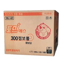 동방제지 토미예스 2겹 점보롤 300m, 16롤, 1박스