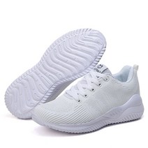 베이직 메쉬 발편한 운동화 여성 달리기 운동화 단화