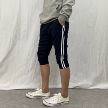 [원트해브] 남녀공용 7부 2선 트레이닝 팬츠 M-2XL 빅사이즈