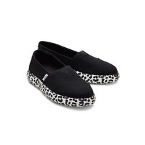 [갤러리아] 탐스탐스(TOMS) 22FW 여성 [Alp Mallow] 블랙 캔버스 슬립온 TOSO2F052BK