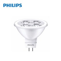 필립스 LED MR16 5W 할로겐 램프 투광기 천장 등 간접 조명 포인트 PHILIPS, 2700K 전구색