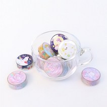 마넷 캐릭터 마스킹테이프 ver.3, 04.LovelyRabbitW(CherishMe)
