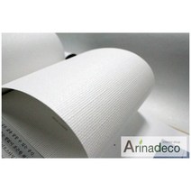 LX장폭합지 49417-1모던패브릭(화이트) 단색 포인트벽지 도배지 셀프도배 93cm x 17.75m