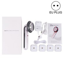 고주파온열 마사지기 치료기 가정용 초음파 리프팅 셀룰라이트 바디 슬리밍 물방울리프팅 홈케어 캐비테이션 기계 젤 체중 감소 리포 지방 버너 갈바니 적외선 치료, 나는 플러그
