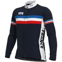 봄 여름 2021 프랑스 대표팀 블루 온리 긴팔 사이클링 저지 사이클링 웨어 ropa ciclismo 사이즈 xs-4xl