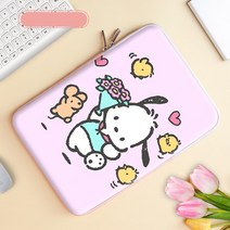 태블릿 파우치 포차코 귀여운 캐릭터 개 호환 아이패드파우치 아이패드에어 노트북 케이스 아이패드 9세대 8세대, 색상-05