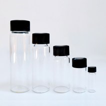 유리 샘플병 10개/5 10 20 30 40 50ml 시약병 바이엘병 투명유리병 스크루마개, 50ml-10개