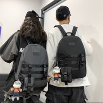 여성 백팩 공용 남여 데크라 남성 학생가방 TK-P056 학원 패션 학교 인형 중 책가방