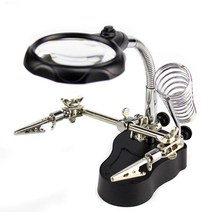 야토 멀티 인두기받침대 TE-801 인두기스탠드 확대경 _ 2104869EA, 옵션 :  본상품선택