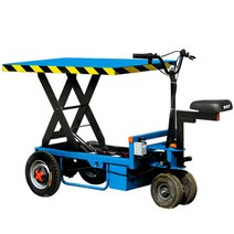 농업용운반차 고소작업차 리프트 카트 전동 리어카, 100x60cm 300kg 48v12A650w