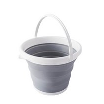 셀프세차용품 접히는 플라스틱 양동이 바스켓 버킷, 5L