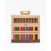 필다르 Set crochets ergonomiques x9 실 뜨개질