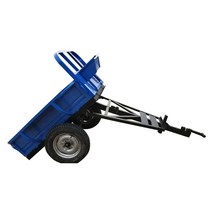 관리기 추레라 소형 트레일러 트랙터 화물차 버킷, 트레일러 - 색상 랜덤 1.7x0.9x0.3M