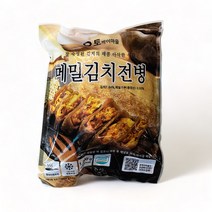 김치 메밀전병 대용량 국산 배추로 만든 김치와 구수하고 담백한 돼지고기와 믿을 수 있는 재료로 꽉 채운 강원도식 별미, 1개, 1.2kg