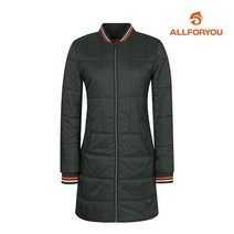 올포유 여성 시보리 배색 사각 퀼팅 패딩 점퍼 AWJUI7306-816 G