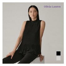 올리비아로렌 민소매 주름 블라우스__VOCNSXM3131