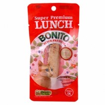 [RA㏓] 드림펫 고양이 간식 런치보니또 오리지널 참치맛 20g 파우치 영양 있는 애묘 반려동물 먹이 애완 ▷_§Ea, 《본상품》, 《본상품》