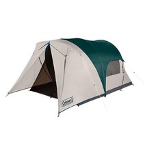 Coleman 스크린 룸 캐빈 캠핑 텐트 에버그린 4인 스크린드 포치 캐빈 첸츠 방수, 4-person Weatherproof Screen