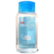 쓰리엠 새니타이저 플러스핸드겔 에탄올 9270, 60ml, 1개
