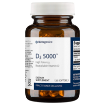 Metagenics 메타제닉스 비타민 D3 5000 120 소프트젤, 1개, 기본