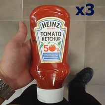 HEINZ 독일 하인즈 50% 저염 저당 케첩 500ml, 3팩
