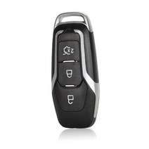 자동차원격시동 차량경보기 jinyuqin smart remote key case 345 버튼 ford mustang edge explorer fusion mondeo kuka, 3개의 버튼