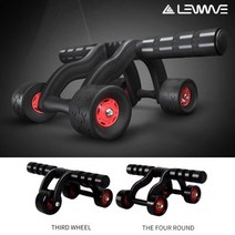 다이어트 운동초보자 고밀도스펀지 남성운동기계 상체운동기계 웨이트운동, 런웨이브 4휠 슬라이드