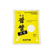 [트윈스몰] 복합 찹쌀가루 300g 고추장 김치 탕수육 울면 중화요리용 찹쌀 파우더, 2개