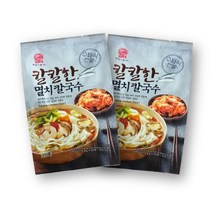 본고장 칼칼한 멸치 칼국수 2봉 (428.6g(2인분)x2개), 단품