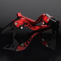 로얄 엔필드 650 인터셉터 콘티넨탈 INT650 GT650 GT 용 8 색 조정 가능한 오토바이 브레이크 클러치 레버 호환용, CHINA_Red 177mm