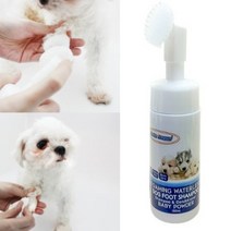알모샵 강아지산책후발냄새 강아지발세정제 강아지발비누 강아지발습진예방, 베이비파우더향