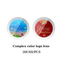 광고 고보 프로젝터 로고 조명 야외 LED Ip67 Hd 회전 Led 도어 라이트 웨딩, complex color lens