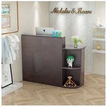 매장 카운터 데스크 안내 인포메이션 카운터테이블 미용실 식당 안내데스크, AK_100x50x100cm