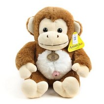 (주)아망스토이 아망스 굿몽키 봉제인형 다크브라운-중형(32cm), 1