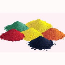 벽돌 몰드 우레탄 산화철 안료 착색제 산화철 염료 분말 담장, 500g, 하얀
