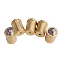 볼플런저 10개 3mm 10mm 볼 스텝 황동 플런저 푸시 맞춤 스프링, 04 YXP06  6MM X 7