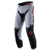Troy Lee Designs Offroad Motocross 더트 바이크 ATV 오토바이 파워스포츠 레이싱 팬츠 남아 여아용 청소년 GP 네이비, 18, Astro Light Gray/Orange