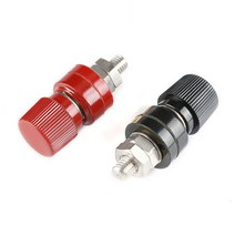 접지터미널 어스단자 바나나잭 구미 전원 8MM 6MM 카라반DIY 배터리, 4-레드단자8mm, 본상품선택
