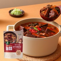 착한들 [착한들] 농협 한우 사골 선지 해장국 500g 기타즉석식품, 1팩