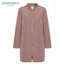 _크로커다일레이디 [크로커다일레이디] 빅포켓 지퍼형 롱 코트