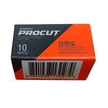 도루코 프로컷 단면도 DN52 10입 /면도칼/커터날, 14세트