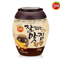베스트식품 진미 잘되는 맛집된장 4kg x2개 -, 단품