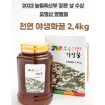 호명산양봉원) 천연 야생화꿀 2.4kg 가평벌꿀 명절선물세트 어르신선물 진짜꿀 잡화꿀 대용량꿀, 1, 야생화꿀 2.4kg x2병